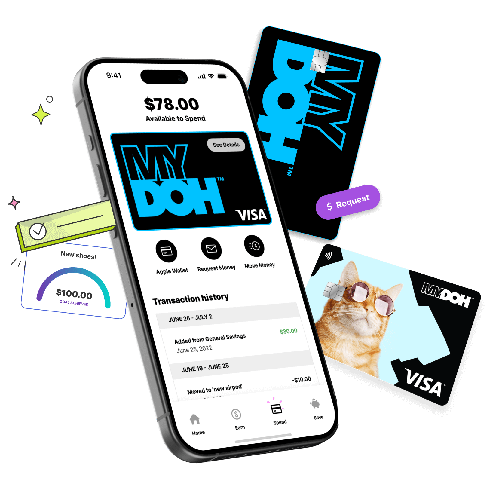 Mydoh-homepage